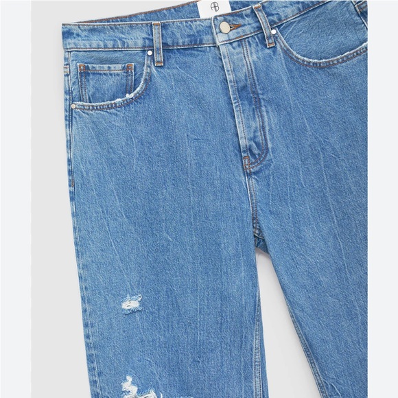 NWT ANINE BING Gio Destructed High Rise Oversized Relaxed - Picture 3 of 5